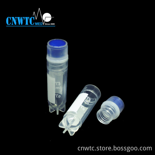 1.8ml Plastic Freezing Fallopian Micro Tubes for Lab Consumables
